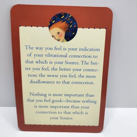 Oracle, Spiritual, Daily Ritual and Guidance Cards: The Teachings of Abraham - Picture 8 of 11